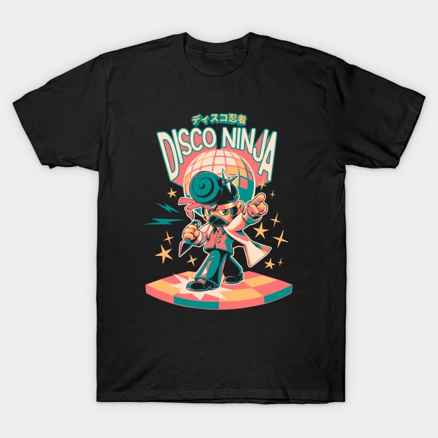 Disco Ninja T-Shirt by Ilustrata